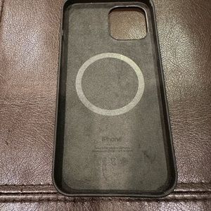 iPhone 12 Pro Max black leather